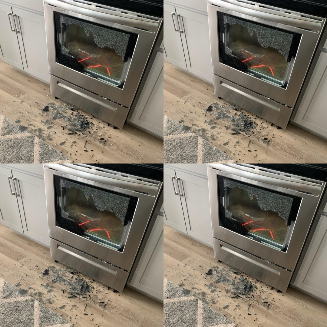 Hur kan man förhindra att ugnsluckan går sönder, och varför händer det?