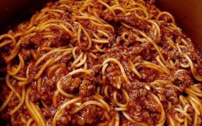 Gammaldags spaghetti
