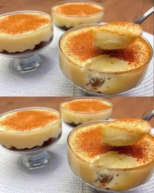En utsökt hemlagad dessert på bara 5 minuter, ingen tillagning krävs! Recept i kommentarerna. OM DU VILL FORTSÄTTA MED MINA RECEPT,