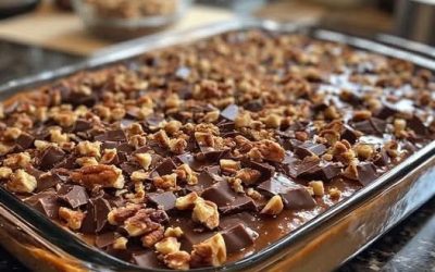 Recept på läckra karamell- och chokladkakor