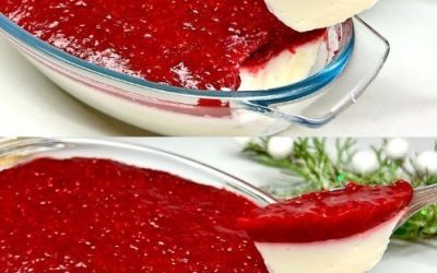 En hemlagad dessert på 5 minuter som jag aldrig kan få nog av. Ingen bakning behövs! Ingen gelatin!