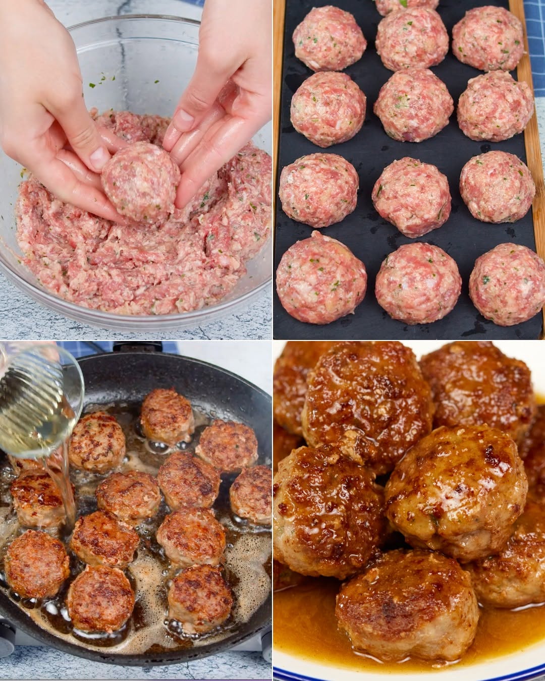 Saftiga köttbullar