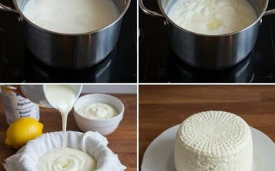 🧀 Hemgjord färskost – enkel, naturlig och full av kärlek