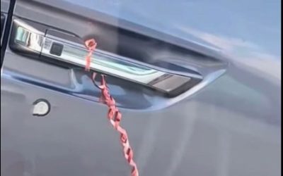 Jag handlade i en lokal butik och när jag kom tillbaka till bilen märkte jag