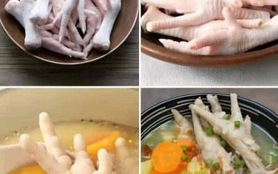 Visste du att om du äter kycklingfötter behöver du inte… Se mer