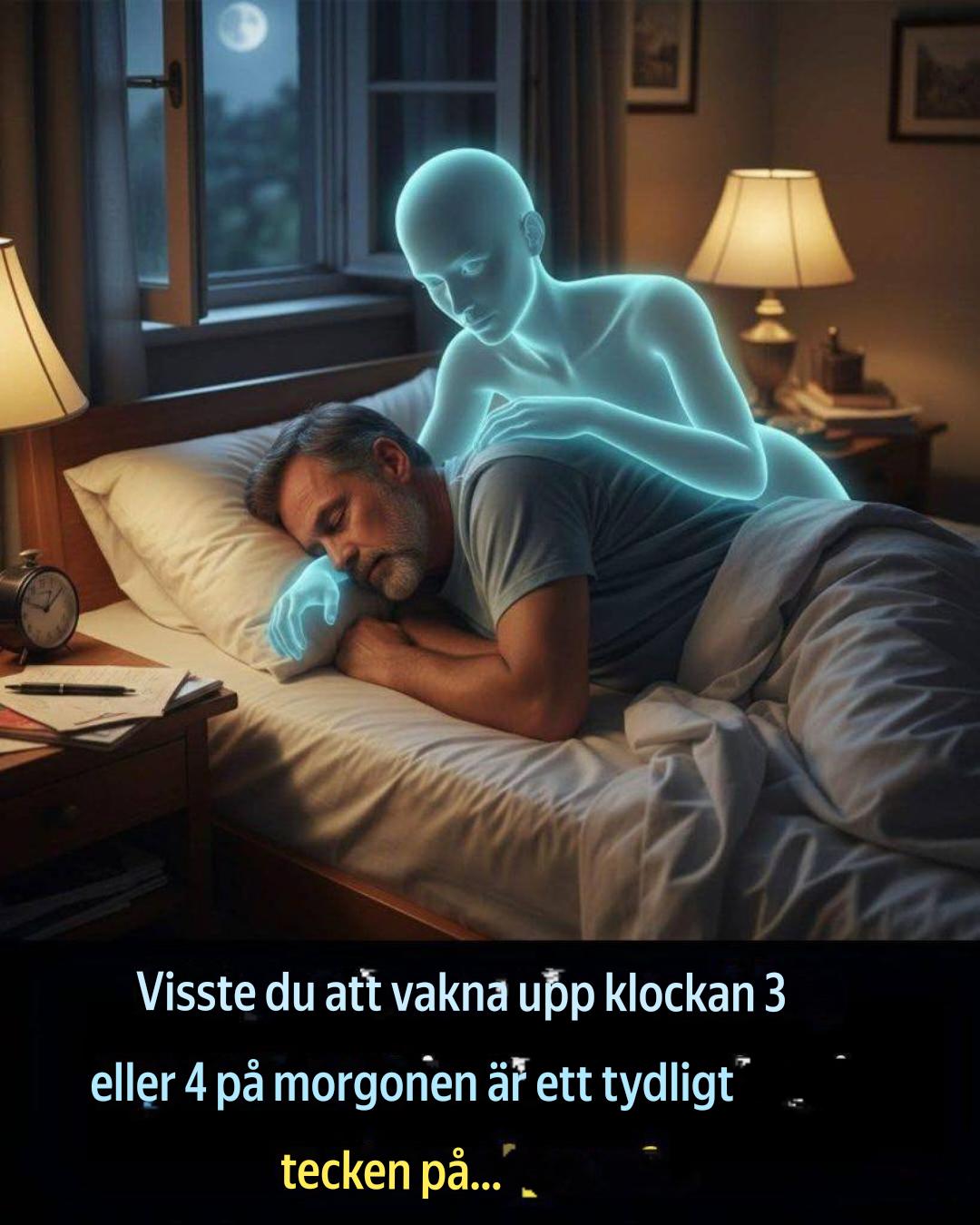 Att vakna mellan klockan 3 och 5 på morgonen kan vara ett tecken på andligt uppvaknande
