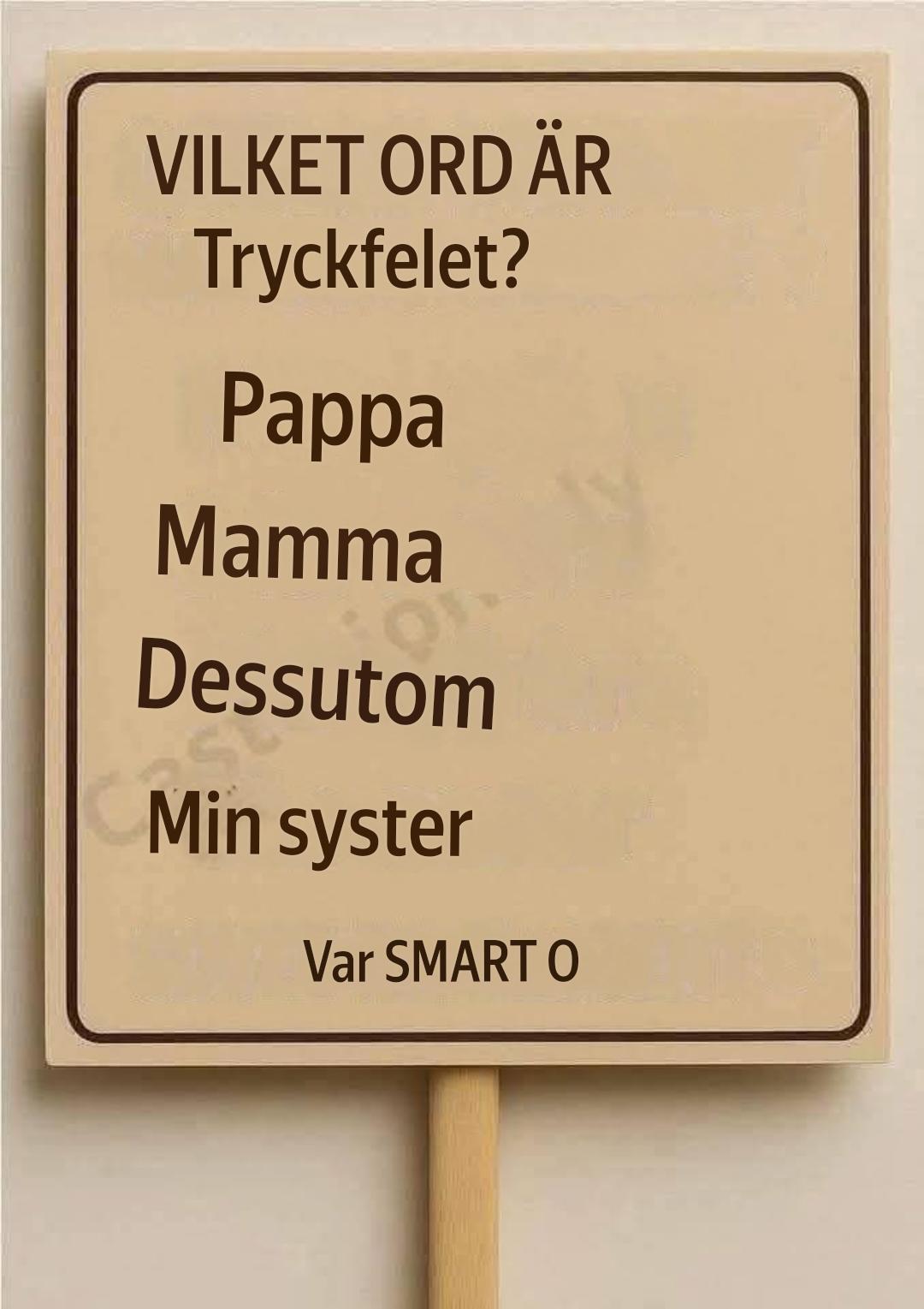 🧠 Endast de mest uppmärksamma kommer att upptäcka det felstavade ordet… Hur är det med dig? Klicka på länken 🔗 för svaret