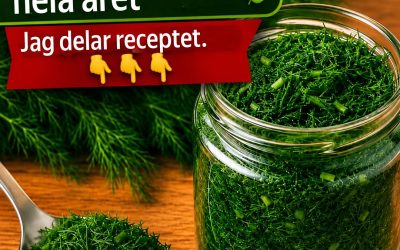 Efter det här receptet 🌱försvinner bokstavligen min dill från kylskåpet!