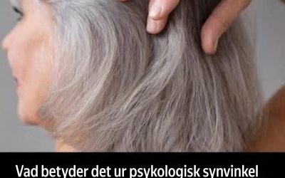 Varför människor som låter sitt hår bli grått ofta gör andra obekväma