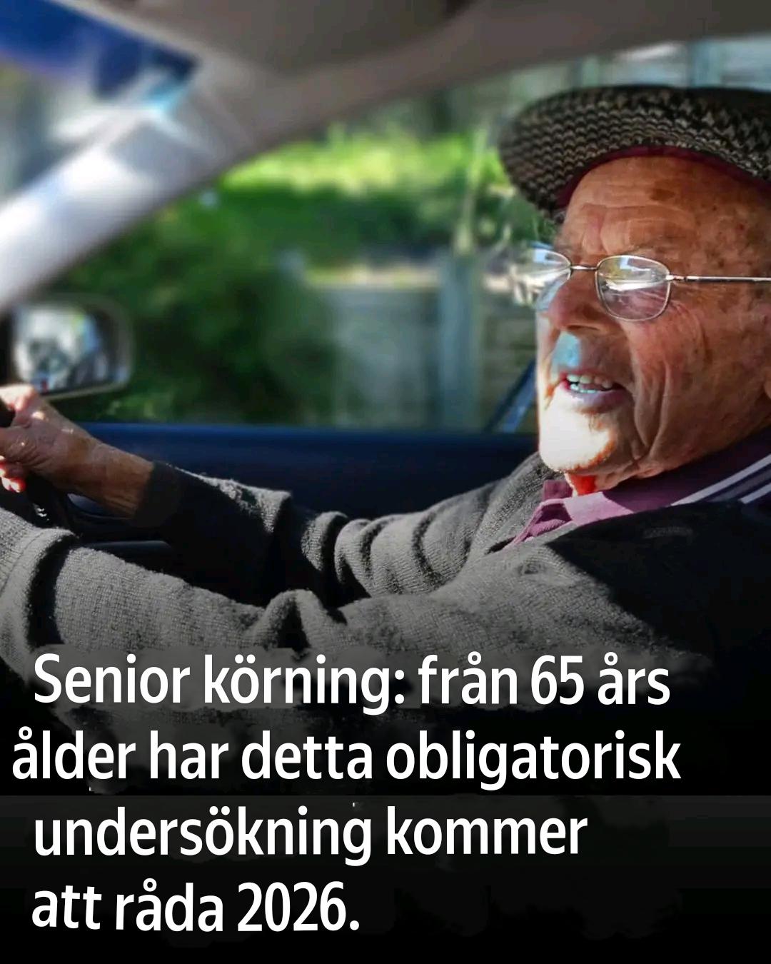 Körkort för seniorer: detta prov blir obligatoriskt från 65 års ålder år 2026.
